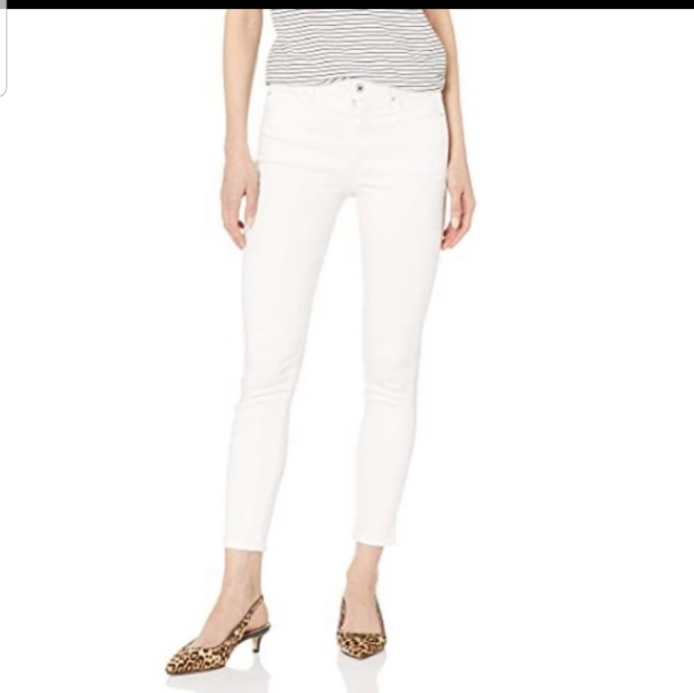 Ella Moss High Rise Jeans Slim Straight Ankle